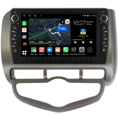 Honda Jazz 2001-2008 (с климат-контролем, левый руль) Canbox M-Line 7831-9267 Android 10 (4G-SIM, 2/32, DSP, IPS) С крутилками