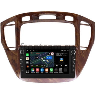 Toyota Highlander (U20), Kluger (XU20) 2000-2007 (орех, для авто без монитора) Canbox M-Line 7831-9293 на Android 10 (4G-SIM, 2/32, DSP, IPS) С крутилками