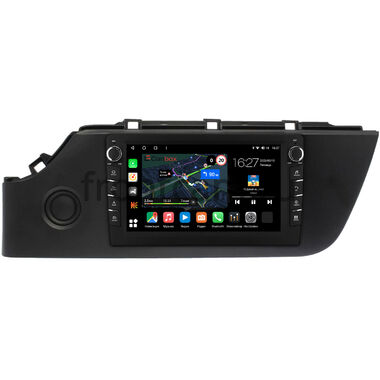 Kia Rio 4, Rio X (2020-2024) (матовая текстурная) Canbox M-Line 7831-9602 на Android 10 (4G-SIM, 2/32, DSP, IPS) С крутилками