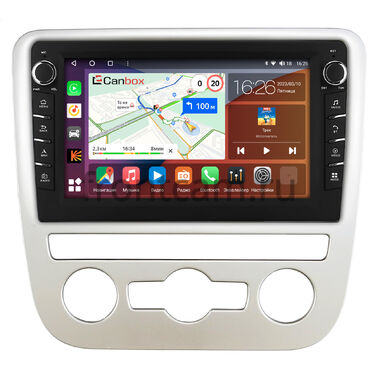 Volkswagen Scirocco 2008-2014 (для авто с автоматическим климатом) Canbox H-Line 7832-9-1244 на Android 10 (4G-SIM, 4/32, DSP, IPS) С крутилками