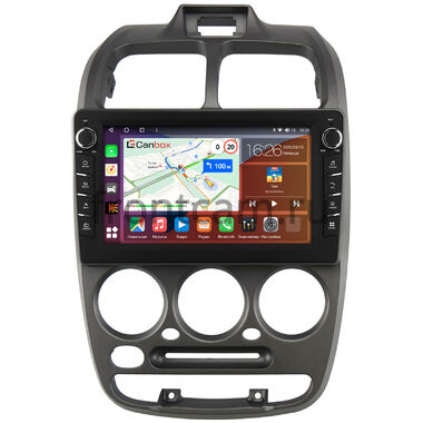 Hyundai Accent 2 (1999-2003) Canbox H-Line 7832-9-1310 на Android 10 (4G-SIM, 4/32, DSP, IPS) С крутилками