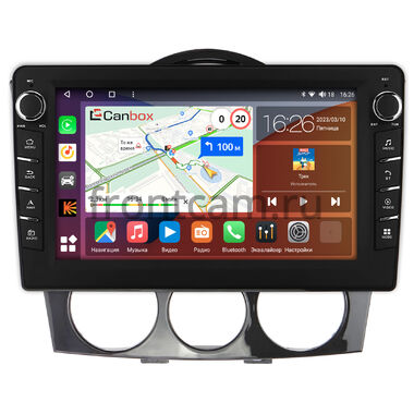 Mazda RX-8 (2003-2008) Canbox H-Line 7832-9-1311 на Android 10 (4G-SIM, 4/32, DSP, IPS) С крутилками