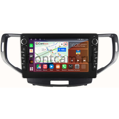 Honda Accord 8 2007-2015 Canbox H-Line 7832-9-1358 на Android 10 (4G-SIM, 4/32, DSP, IPS) С крутилками