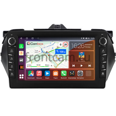 Suzuki Ciaz 2014-2019 Canbox H-Line 7832-9-1555 на Android 10 (4G-SIM, 4/32, DSP, IPS) С крутилками