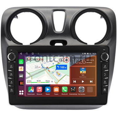 Renault Dokker (2012-2021) Canbox H-Line 7832-9-2819 на Android 10 (4G-SIM, 4/32, DSP, IPS) С крутилками