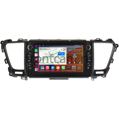 Kia Carnival 3 (2014-2021) Canbox H-Line 7832-9-520 на Android 10 (4G-SIM, 4/32, DSP, IPS) С крутилками