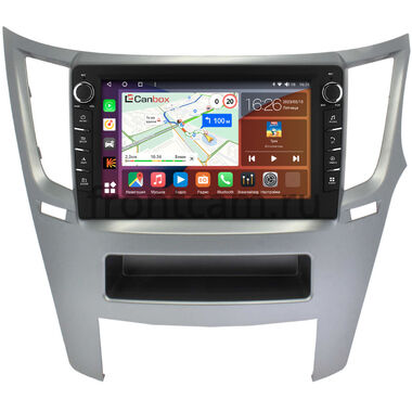 Subaru Legacy 5, Outback 4 2009-2014 (правый руль) Canbox H-Line 7832-9-SA019N на Android 10 (4G-SIM, 4/32, DSP, IPS) С крутилками