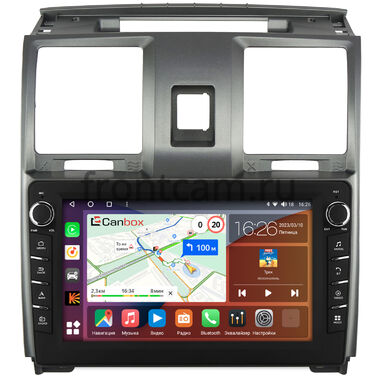 UAZ Patriot (2012-2016) Canbox H-Line 7832-9-UA006N на Android 10 (4G-SIM, 4/32, DSP, IPS) С крутилками