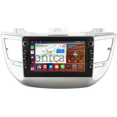 Hyundai Tucson 3 (2015-2018) Canbox H-Line 7832-9041 на Android 10 (4G-SIM, 4/32, DSP, IPS) С крутилками для авто без камеры