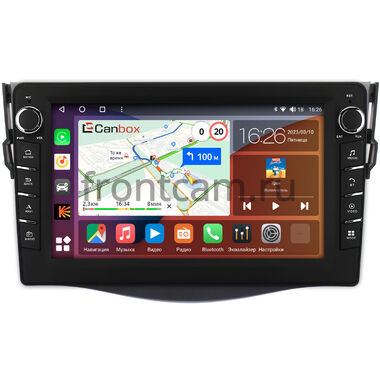 Toyota RAV4 3 (XA30) (2005-2016) Canbox H-Line 7832-9086 на Android 10 (4G-SIM, 4/32, DSP, IPS) С крутилками