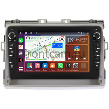 Toyota Estima 3 2006-2016, Previa 3 (XR50) 2006-2019 Canbox H-Line 7832-9093 на Android 10 (4G-SIM, 4/32, DSP, IPS) С крутилками (серая)