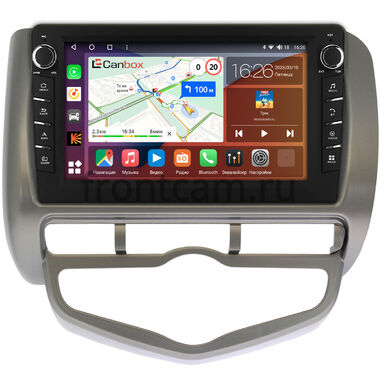 Honda Fit 2001-2008 (правый руль) Canbox H-Line 7832-9095 на Android 10 (4G-SIM, 4/32, DSP, IPS) С крутилками