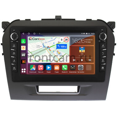 Suzuki Vitara 2014-2024 Canbox H-Line 7832-9103 Android 10 (4G-SIM, 4/32, DSP, IPS) С крутилками