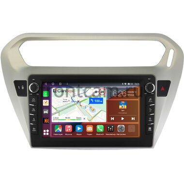 Citroen C-Elysee (2012-2024) Canbox H-Line 7832-9118 Android 10 (4G-SIM, 4/32, DSP, IPS) С крутилками