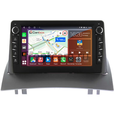 Renault Megane 2 2002-2009 Canbox H-Line 7832-9231 на Android 10 (4G-SIM, 4/32, DSP, IPS) С крутилками