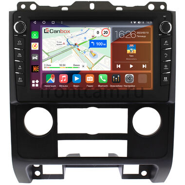 Ford Escape 2 2007-2012 (черная) Canbox H-Line 7832-9279 на Android 10 (4G-SIM, 4/32, DSP, IPS) С крутилками