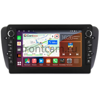Seat Ibiza 4 (2008-2015) Canbox H-Line 7832-9308 на Android 10 (4G-SIM, 4/32, DSP, IPS) С крутилками