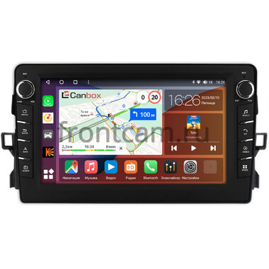 Toyota Auris 2006-2012 Canbox H-Line 7832-9427 на Android 10 (4G-SIM, 4/32, DSP, IPS) С крутилками