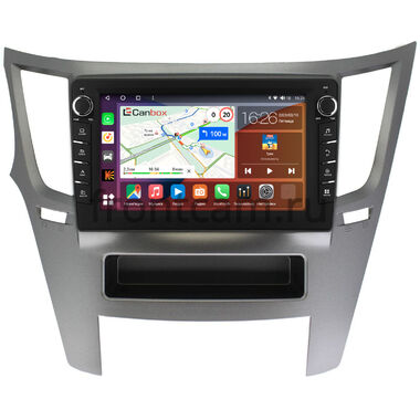 Subaru Legacy 5, Outback 4 2009-2014 (серая, левый руль) Canbox H-Line 7833-9051 на Android 10 (4G-SIM, 4/64, DSP, IPS) С крутилками