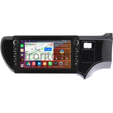 Toyota Aqua (2011-2021) Canbox H-Line 7833-9205 на Android 10 (4G-SIM, 4/64, DSP, IPS) С крутилками