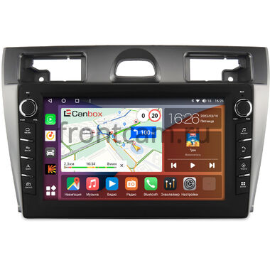 Ford Fiesta (Mk5) 2002-2008 Canbox H-Line 7834-9-1264 на Android 10 (4G-SIM, 6/128, DSP, IPS) С крутилками