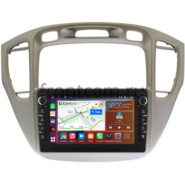 Toyota Highlander (U20), Kluger (XU20) 2000-2007 Canbox H-Line 7834-9-409 на Android 10 (4G-SIM, 6/128, DSP, IPS) С крутилками