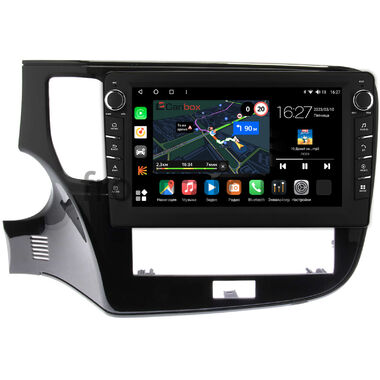 Mitsubishi Outlander 3 (2012-2024) Canbox M-Line 7835-10-1153 на Android 10 (4G-SIM, 2/32, DSP, QLed) С крутилками