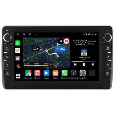 Toyota Highlander (U70) 2019-2024 Canbox M-Line 7835-10-1440 на Android 10 (4G-SIM, 2/32, DSP, QLed) С крутилками