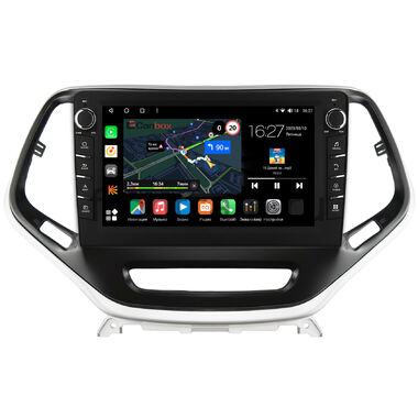 Jeep Cherokee 5 (KL) (2013-2024) Canbox M-Line 7835-10-811 на Android 10 (4G-SIM, 2/32, DSP, QLed) С крутилками
