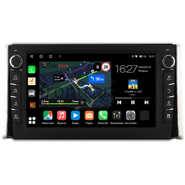 Toyota RAV4 5 (XA50) 2018-2024 Canbox M-Line 7835-1097 на Android 10 (4G-SIM, 2/32, DSP, QLed) С крутилками