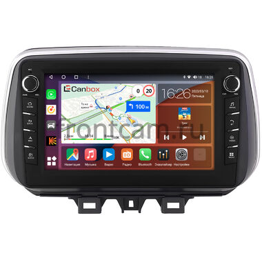 Hyundai Tucson 3 (2018-2021) Canbox H-Line 7836-10-0609 на Android 10 (4G-SIM, 4/32, DSP, QLed) С крутилками