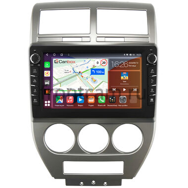 Jeep Compass, Liberty (Patriot) (2006-2010) Canbox H-Line 7836-10-328 на Android 10 (4G-SIM, 4/32, DSP, QLed) С крутилками