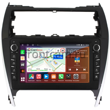 Toyota Camry XV50 (2011-2014) (авто из USA) Canbox H-Line 7836-10-466 на Android 10 (4G-SIM, 4/32, DSP, QLed) С крутилками