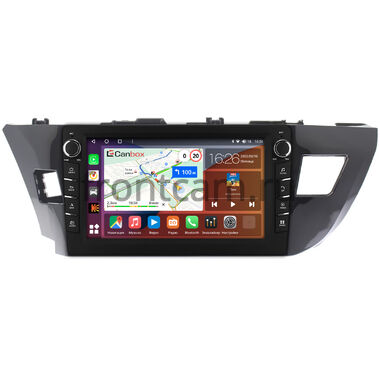 Toyota Corolla (E160, E170) 2012-2016 Canbox H-Line 7836-1005 на Android 10 (4G-SIM, 4/32, DSP, QLed) С крутилками (для авто без камеры)