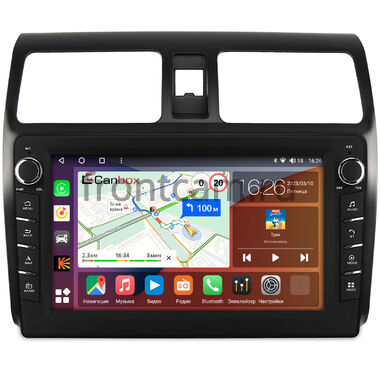 Suzuki Swift 3 2004-2011 Canbox H-Line 7836-1024 на Android 10 (4G-SIM, 4/32, DSP, QLed) С крутилками