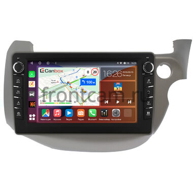 Honda Fit 2 2007-2014 Canbox H-Line 7837-10-3186 на Android 10 (4G-SIM, 4/64, DSP, QLed) С крутилками