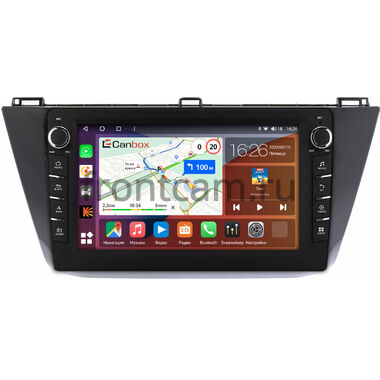 Volkswagen Tiguan 2 (2016-2023) Canbox H-Line 7838-10-1122 на Android 10 (4G-SIM, 6/128, DSP, QLed) С крутилками