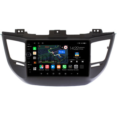 Hyundai Tucson 3 (2015-2018) Canbox M-Line 7840-9-064-1 на Android 10 (4G-SIM, 2/32, DSP, QLed) для авто с камерой