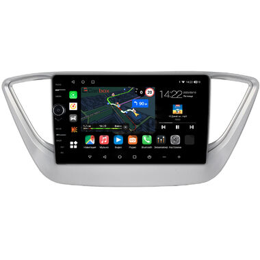 Hyundai Solaris 2 (2017-2024) (для авто без экрана) Canbox M-Line 7840-9039 на Android 10 (4G-SIM, 2/32, DSP, QLed)