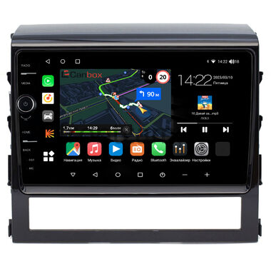 Toyota Land Cruiser 200 2015-2021 Canbox M-Line 7840-9047 на Android 10 (4G-SIM, 2/32, DSP, QLed)