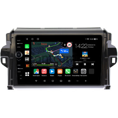 Toyota Fortuner 2 (2015-2024) Canbox M-Line 7840-9106 Android 10 (4G-SIM, 2/32, DSP, QLed)