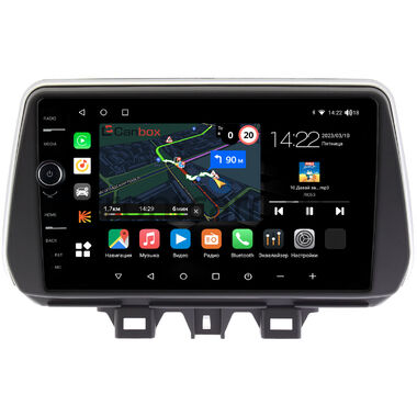 Hyundai Tucson 3 (2018-2021) Canbox M-Line 7840-9158 на Android 10 (4G-SIM, 2/32, DSP, QLed)