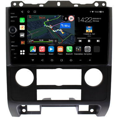 Ford Escape 2 2007-2012 (черная) Canbox M-Line 7840-9279 на Android 10 (4G-SIM, 2/32, DSP, QLed)