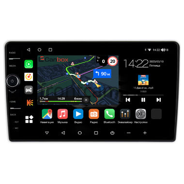 Hyundai H1 2, Grand Starex 2007-2015 (черная) Canbox M-Line 7840-9284 на Android 10 (4G-SIM, 2/32, DSP, QLed)