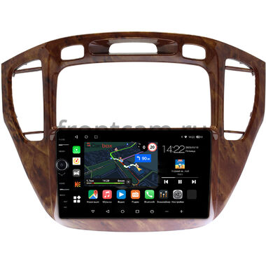 Toyota Highlander (U20), Kluger (XU20) 2000-2007 (орех, для авто без монитора) Canbox M-Line 7840-9293 на Android 10 (4G-SIM, 2/32, DSP, QLed)