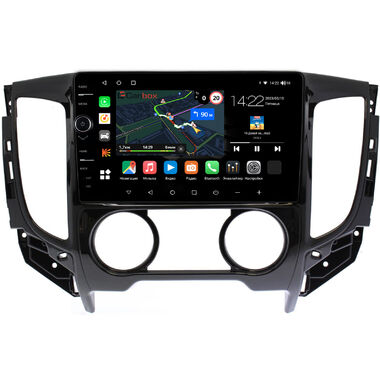 Mitsubishi L200 5 2015-2019 (с кондиционером, глянцевая) Canbox M-Line 7840-9339 на Android 10 (4G-SIM, 2/32, DSP, QLed)