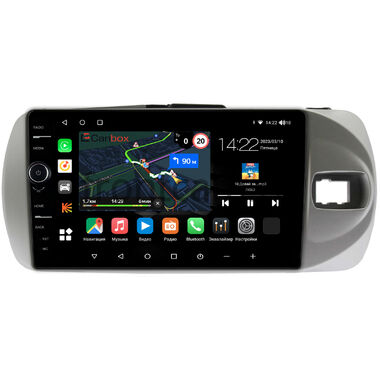 Toyota Vitz 3 (XP130) (2014-2020) Canbox M-Line 7840-9432 на Android 10 (4G-SIM, 2/32, DSP, QLed)