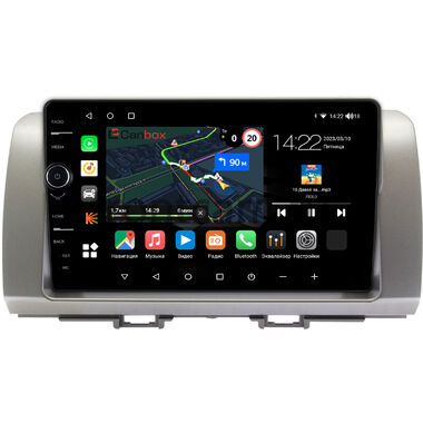 Toyota bB 2 2005-2016 (серебристая) Canbox M-Line 7841-9-396 на Android 10 (4G-SIM, 4/64, DSP, QLed)