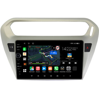 Peugeot 301 2012-2024 Canbox M-Line 7841-9118 Android 10 (4G-SIM, 4/64, DSP, QLed)