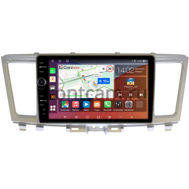 Infiniti QX60, JX35 2012-2016 Canbox H-Line 7842-9-002 на Android 10 (4G-SIM, 4/32, DSP, QLed)